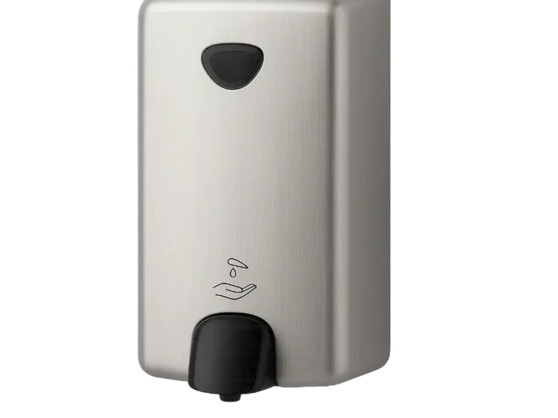 Commercial soap dispensers rugby. Wall-mounted soap dispenser in Rugby commercial washroom – hygienic handwashing solution from Rugby Washroom Services